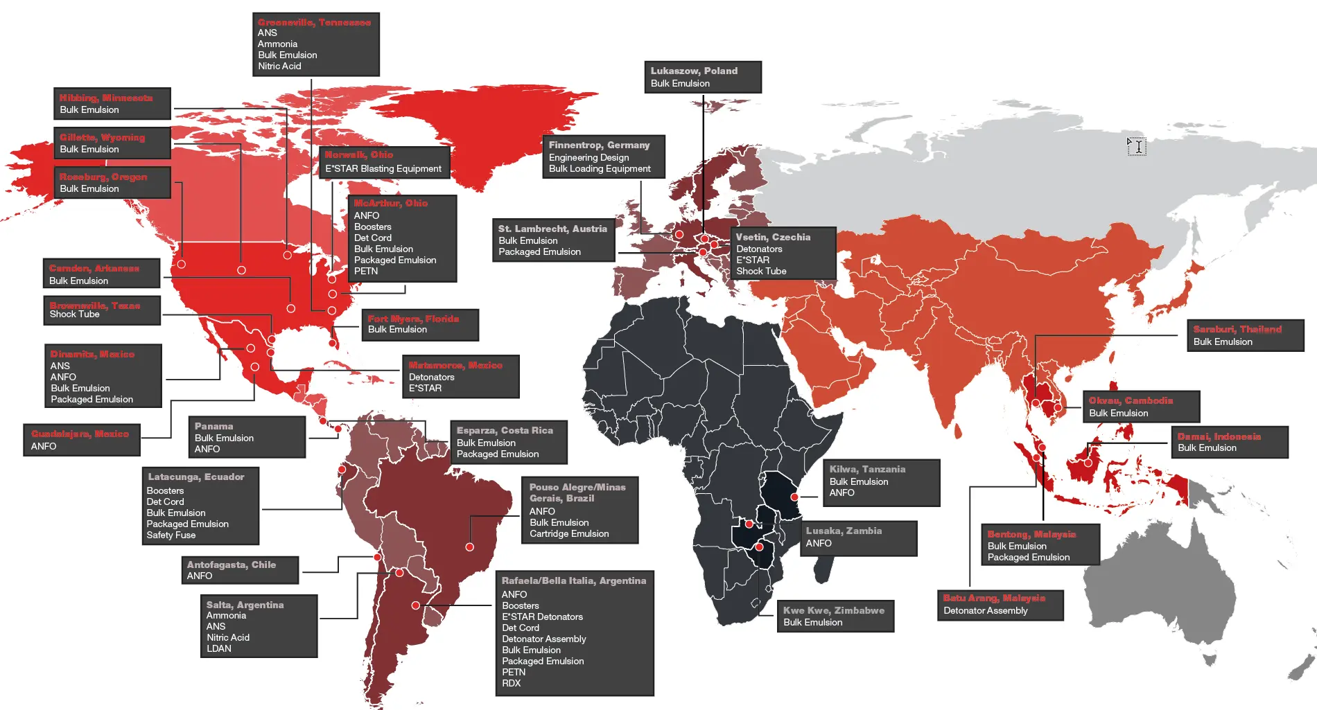Austin Global Map